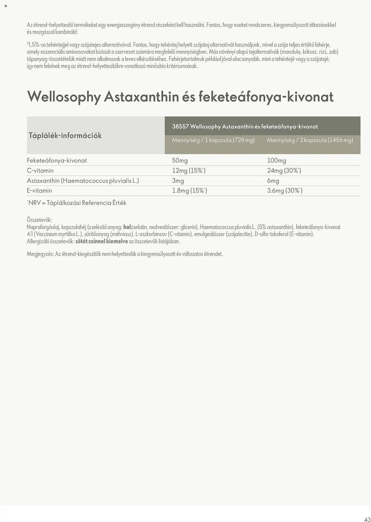 Katalógus Oriflame katalógus január 2.-tól december 31.-ig 2026. - Oldal 43