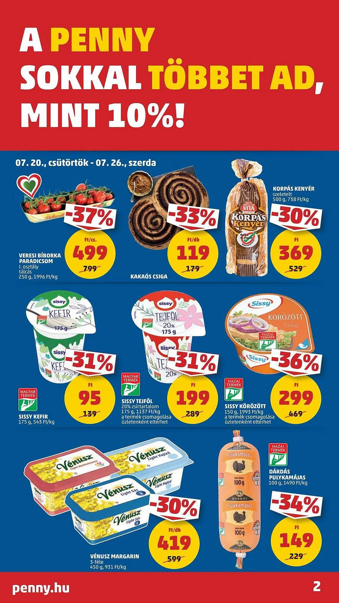 Katalógus PENNY akciós újság július 17.-tól július 26.-ig 2023. - Oldal 2