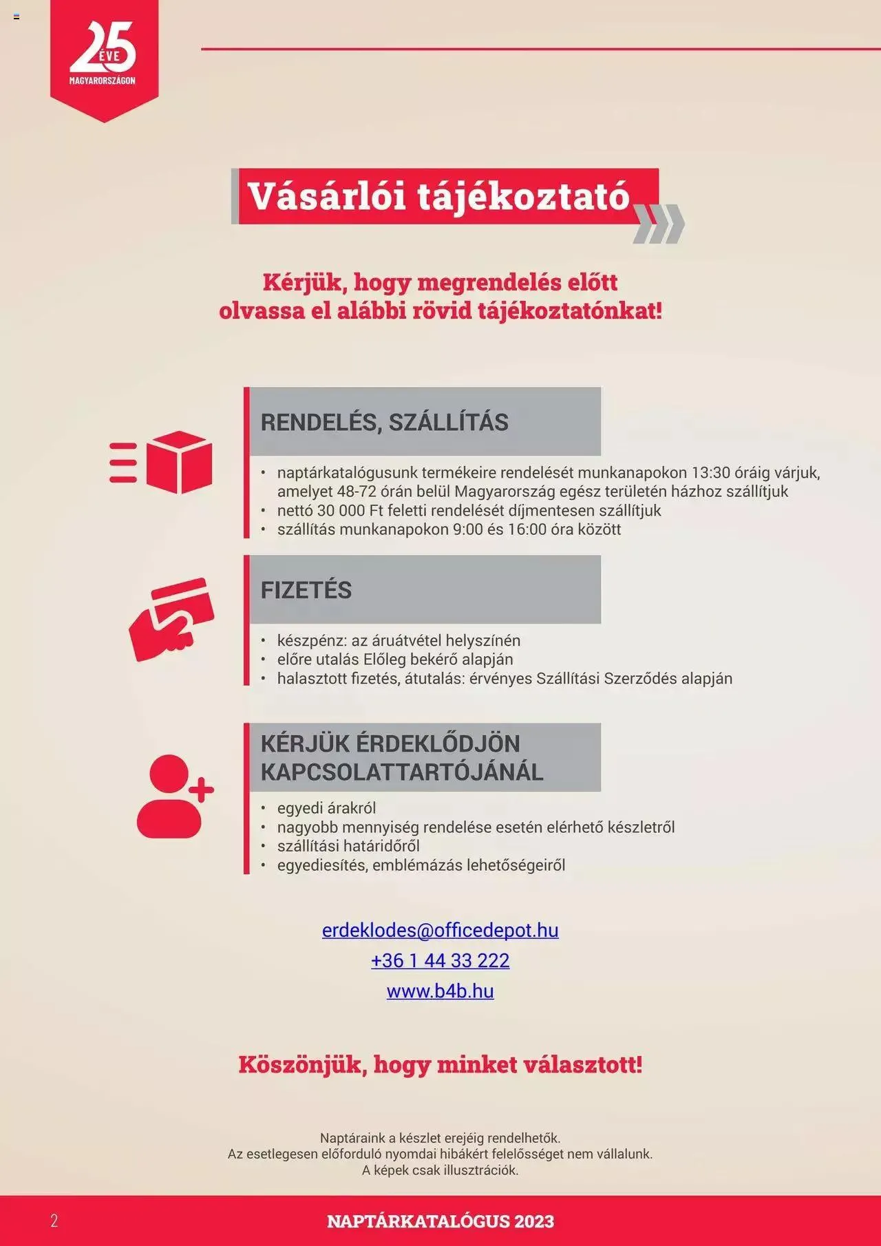 Katalógus Office Depot - Akciós újság október 4.-tól december 31.-ig 2023. - Oldal 2