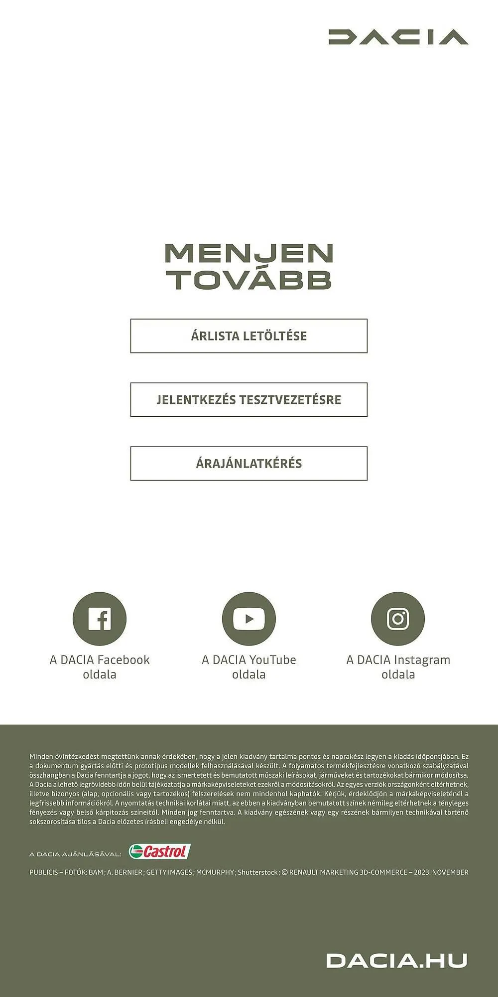 Katalógus Dacia akciós újság február 23.-tól december 31.-ig 2026. - Oldal 20