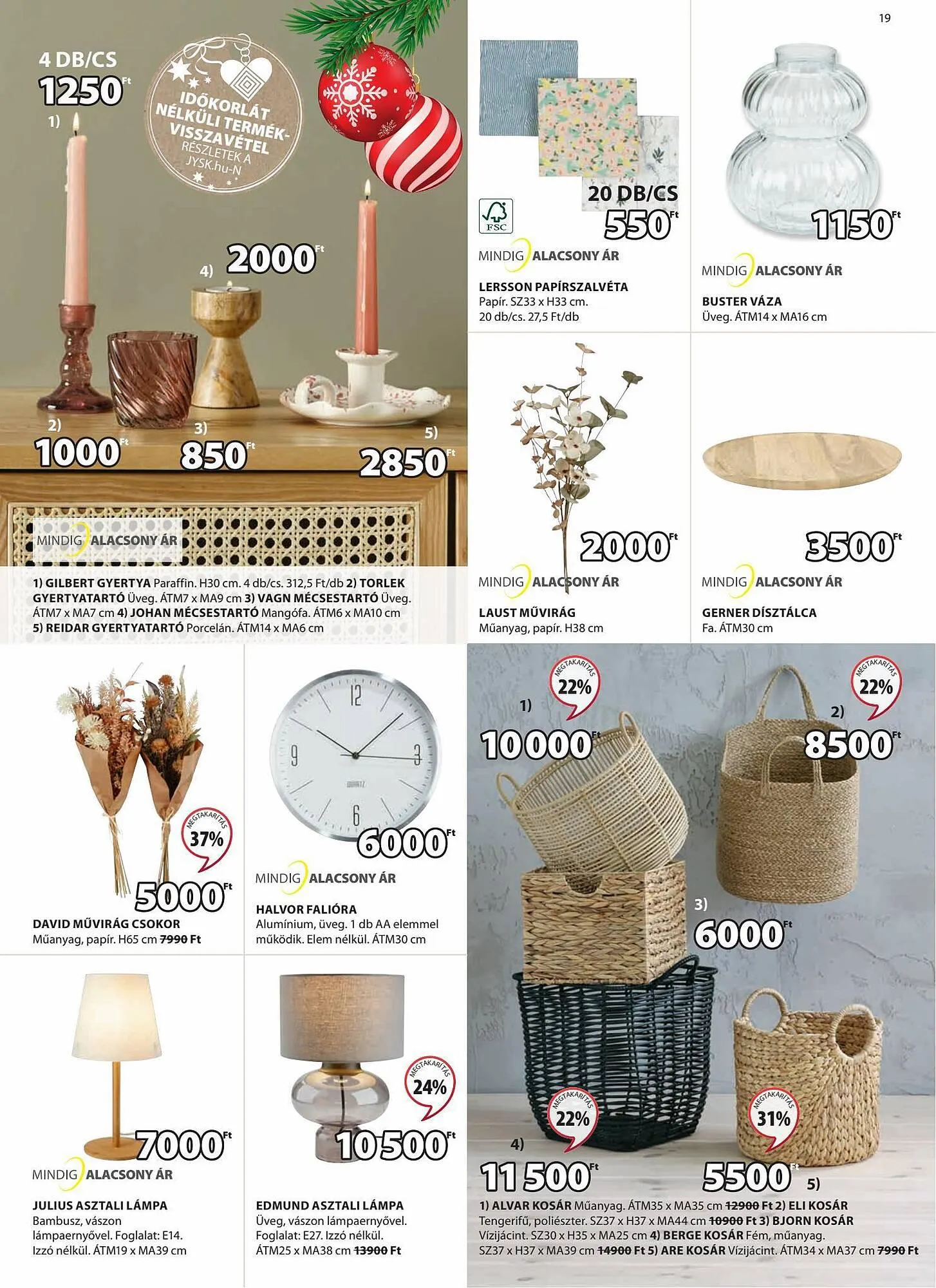 Katalógus JYSK akciós újság október 18.-tól november 26.-ig 2023. - Oldal 19