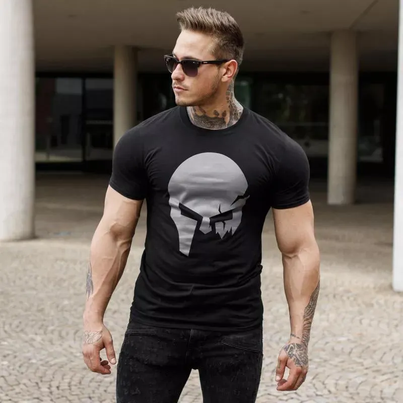 Ultrasoft póló Iron Aesthetics Skull, B&G