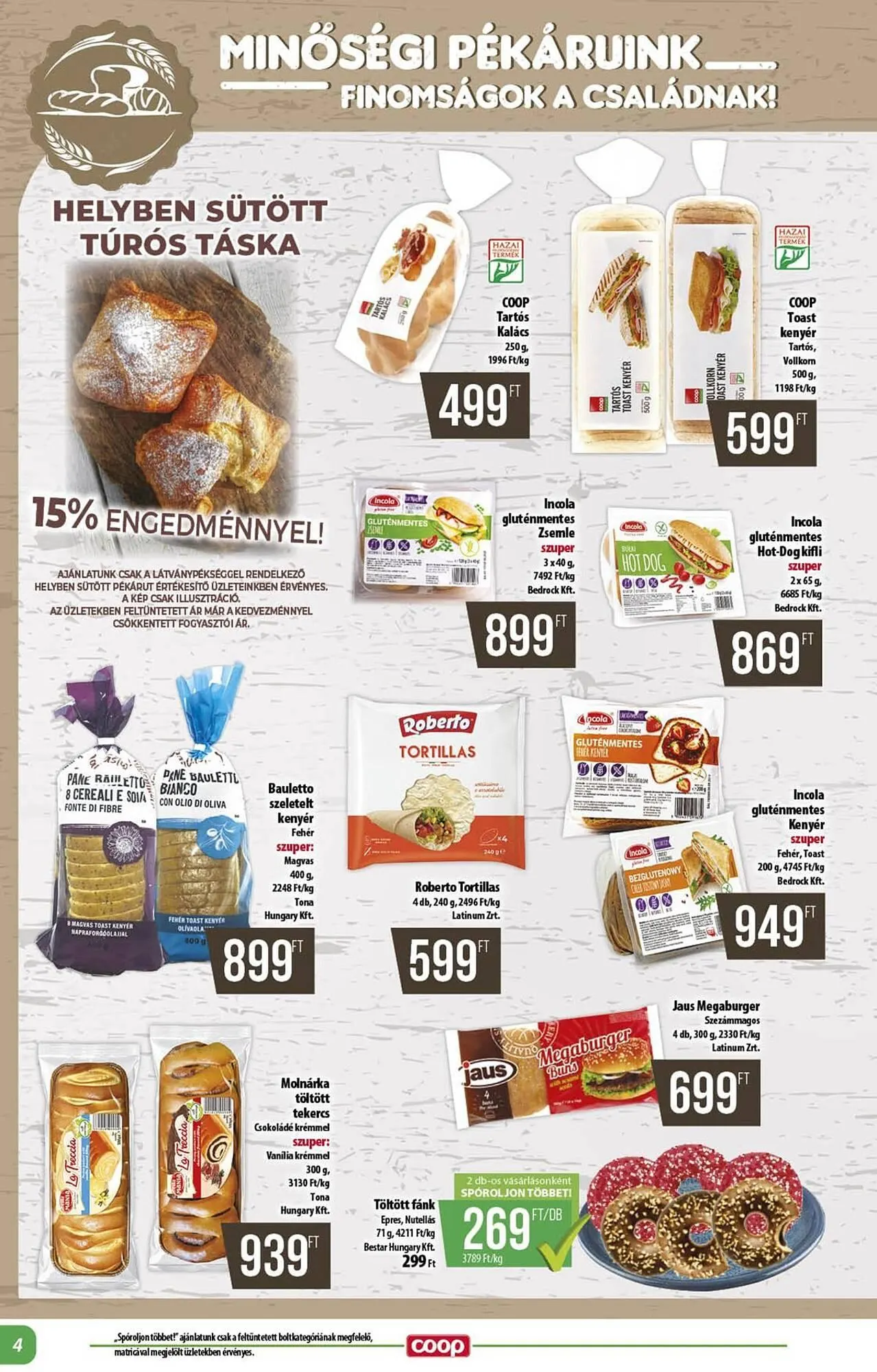 Katalógus Coop akciós újság augusztus 21.-tól szeptember 3.-ig 2025. - Oldal 4