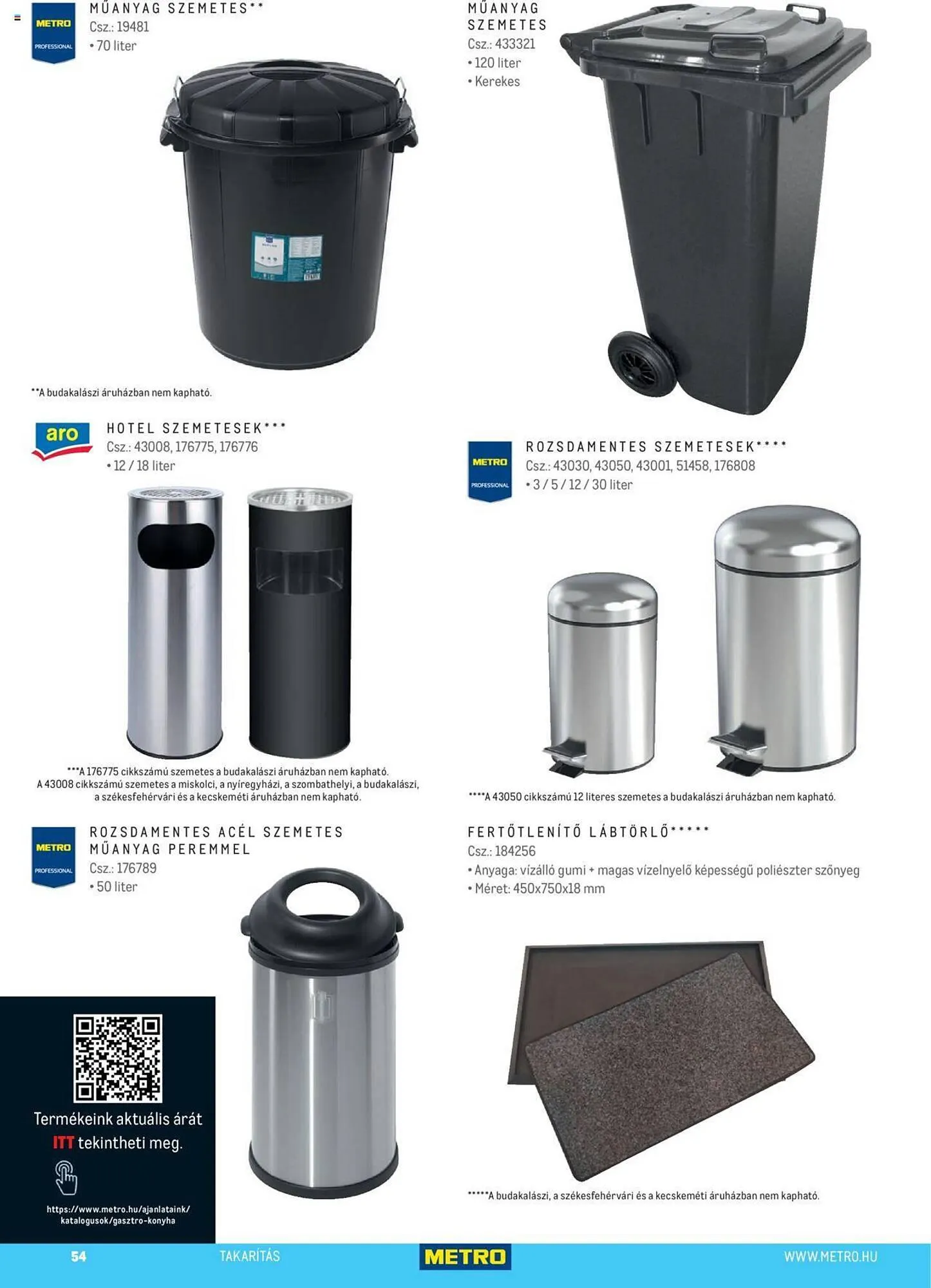 Katalógus Metro Gasztro konyha katalógus akciós újság február 15.-tól február 29.-ig 2024. - Oldal 54