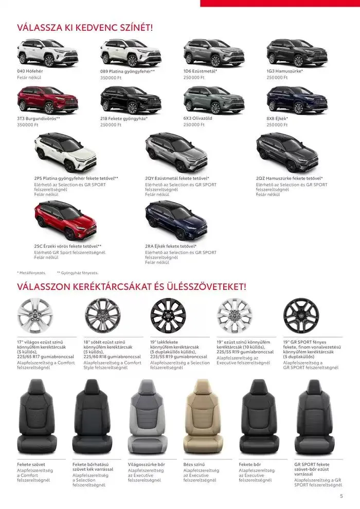 Katalógus Toyota RAV4 HYBRID december 3.-tól december 3.-ig 2025. - Oldal 5