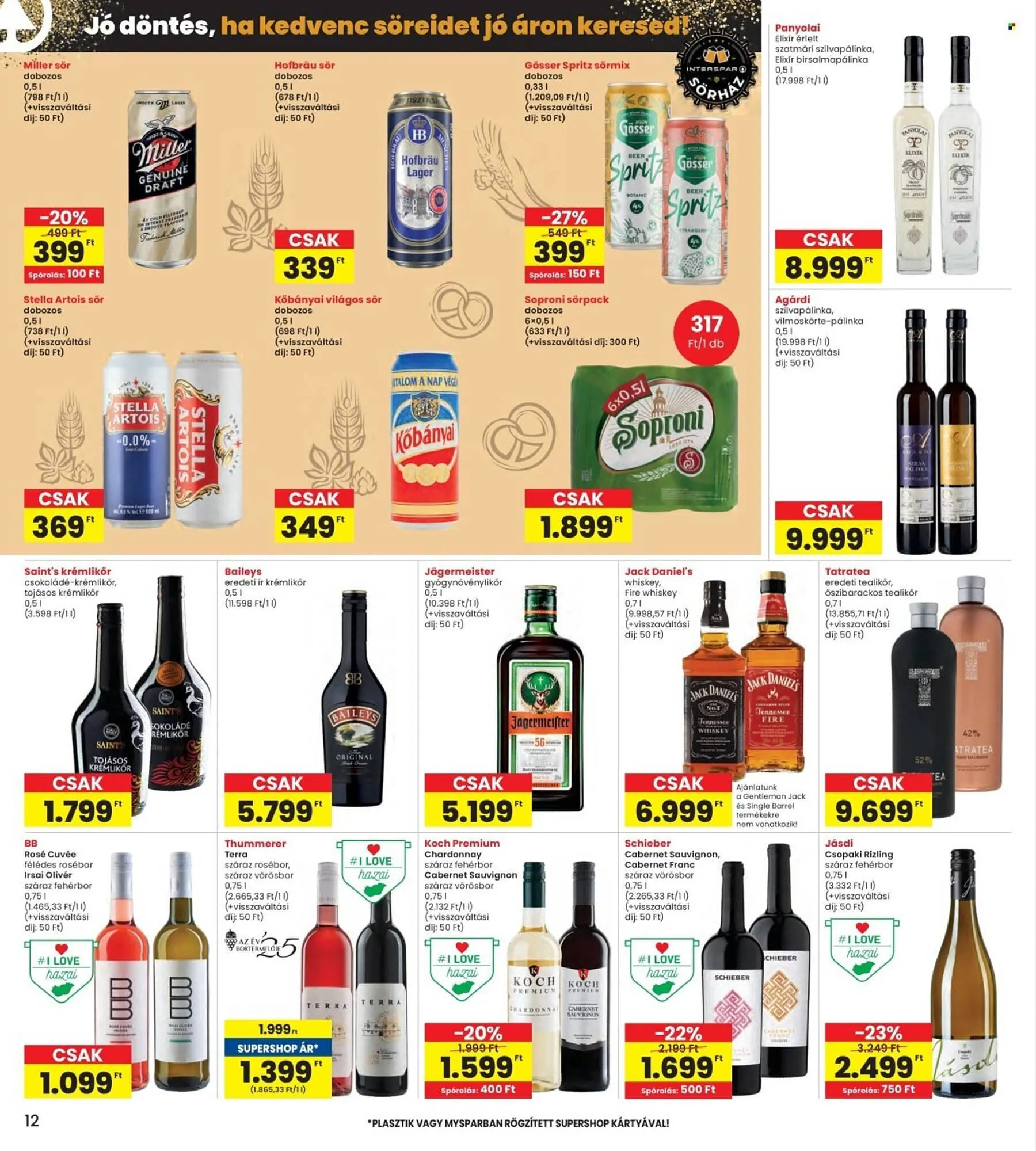 Katalógus Interspar akciós újság január 8.-tól január 14.-ig 2026. - Oldal 12