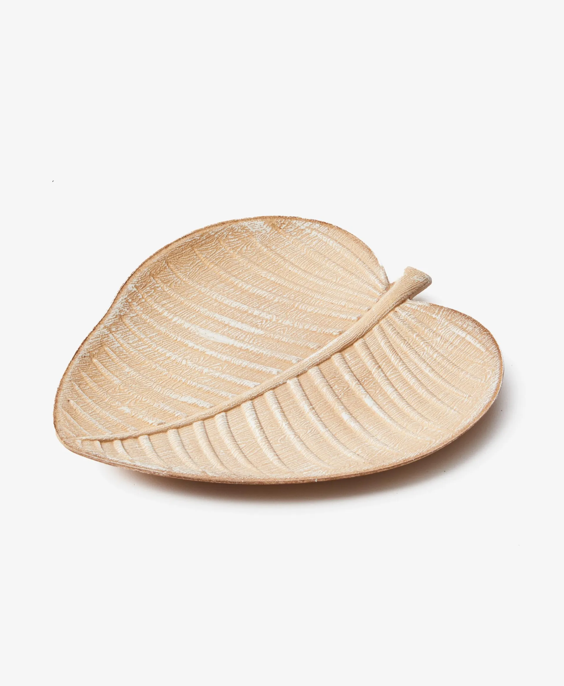 Dekoratív levél alakú tálca