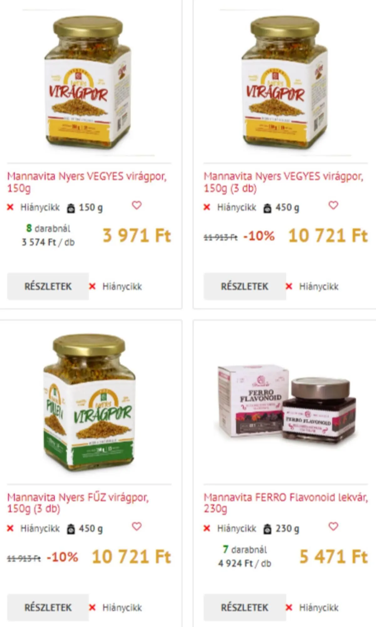 MannaVita akciós újság - 1