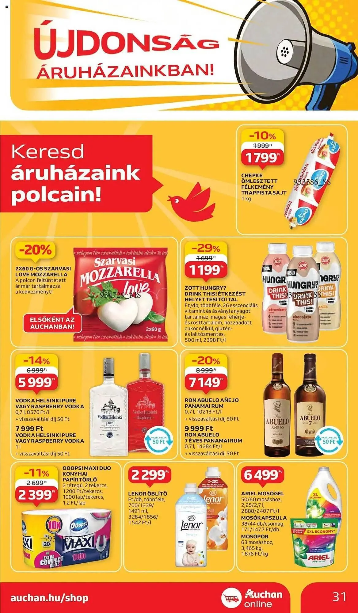 Katalógus Auchan akciós újság április 10.-tól április 16.-ig 2025. - Oldal 31