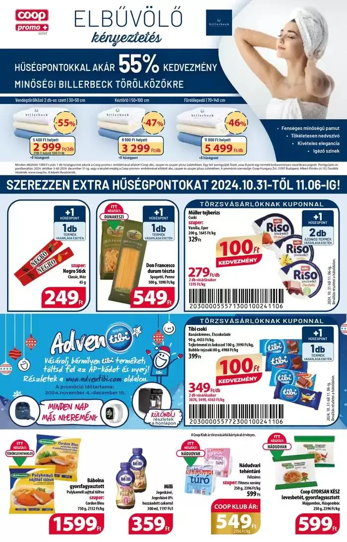 Katalógus Coop országos szórólap november 1. hét - Abc-Szuper október 31.-tól november 6.-ig 2024. - Oldal 3