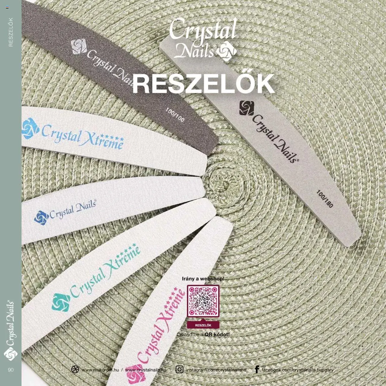 Katalógus Crystal Nails - Nagykatalógus 22/23 március 8.-tól december 31.-ig 2023. - Oldal 90