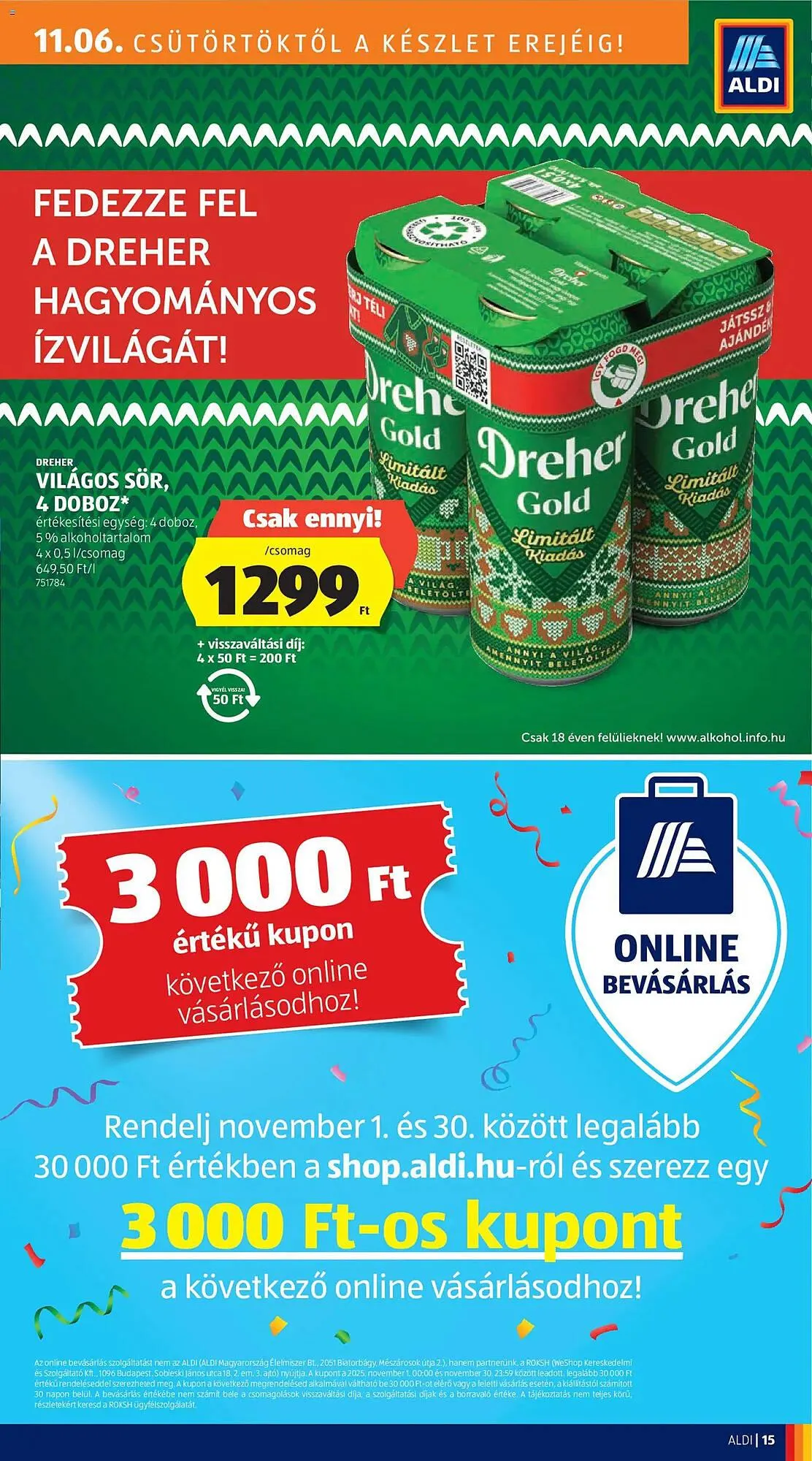 Katalógus ALDI akciós újság november 6.-tól november 12.-ig 2025. - Oldal 23