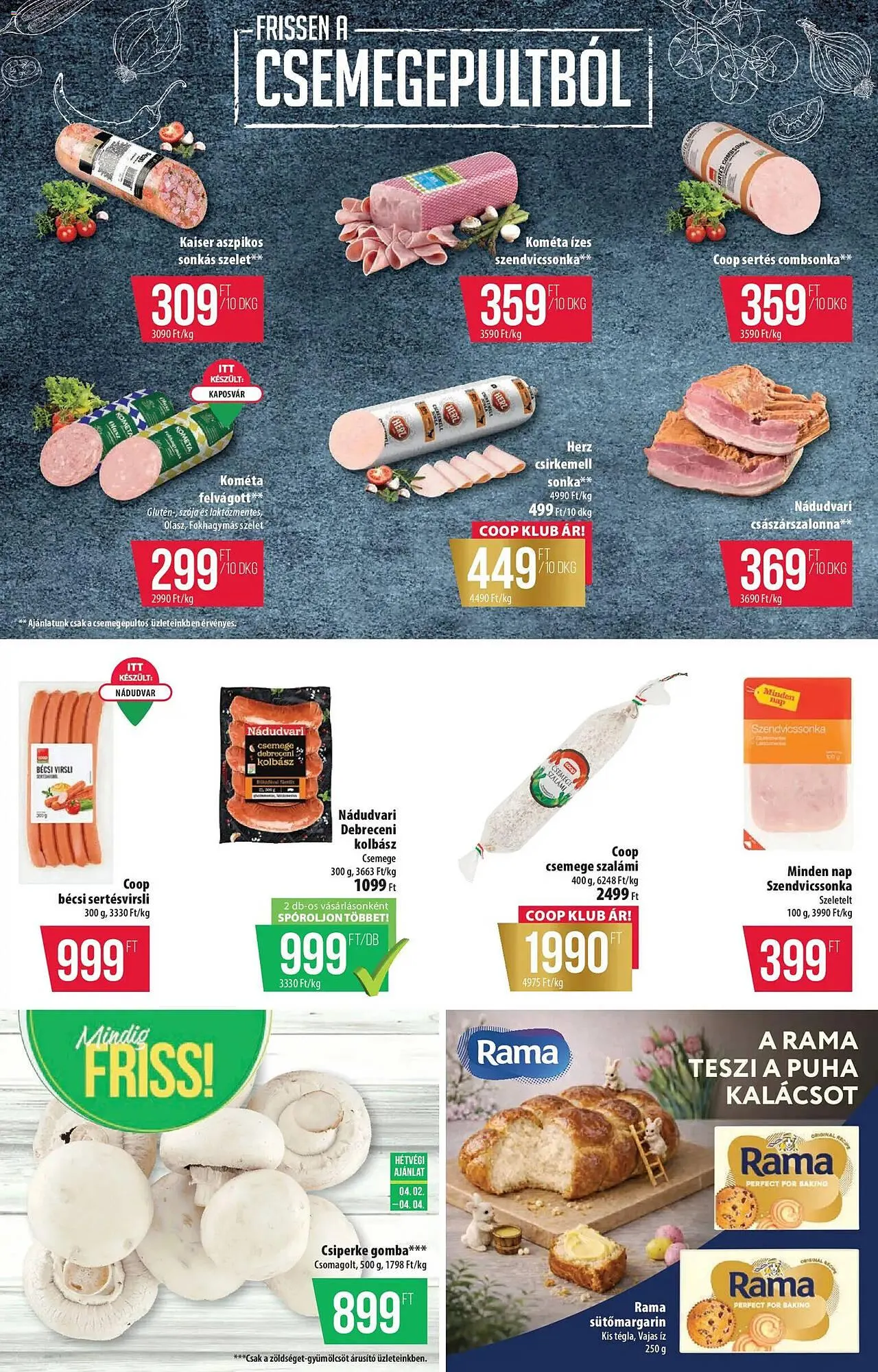 Katalógus Coop akciós újság április 2.-tól április 8.-ig 2026. - Oldal 2