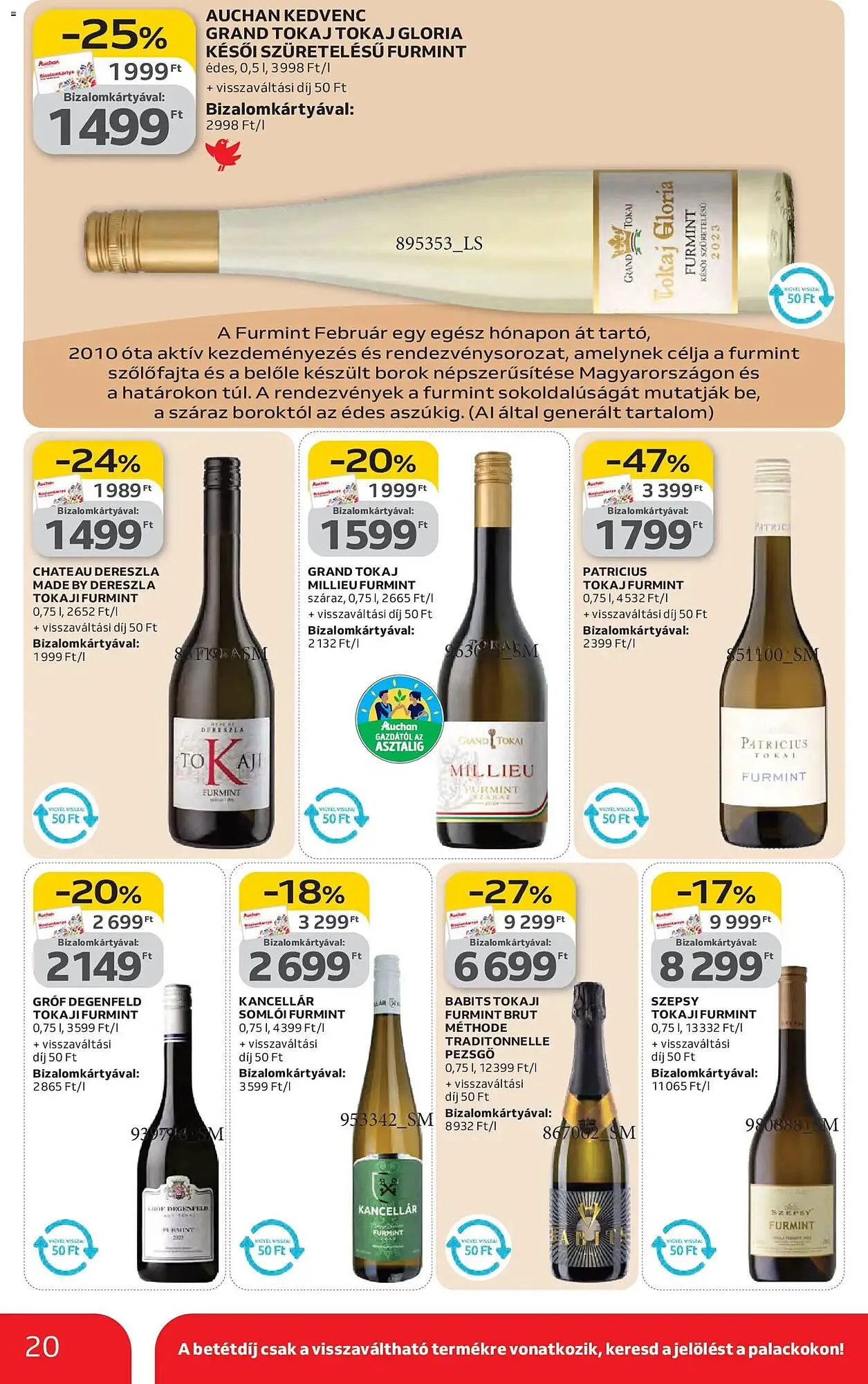Katalógus Auchan akciós újság február 5.-tól február 18.-ig 2026. - Oldal 20