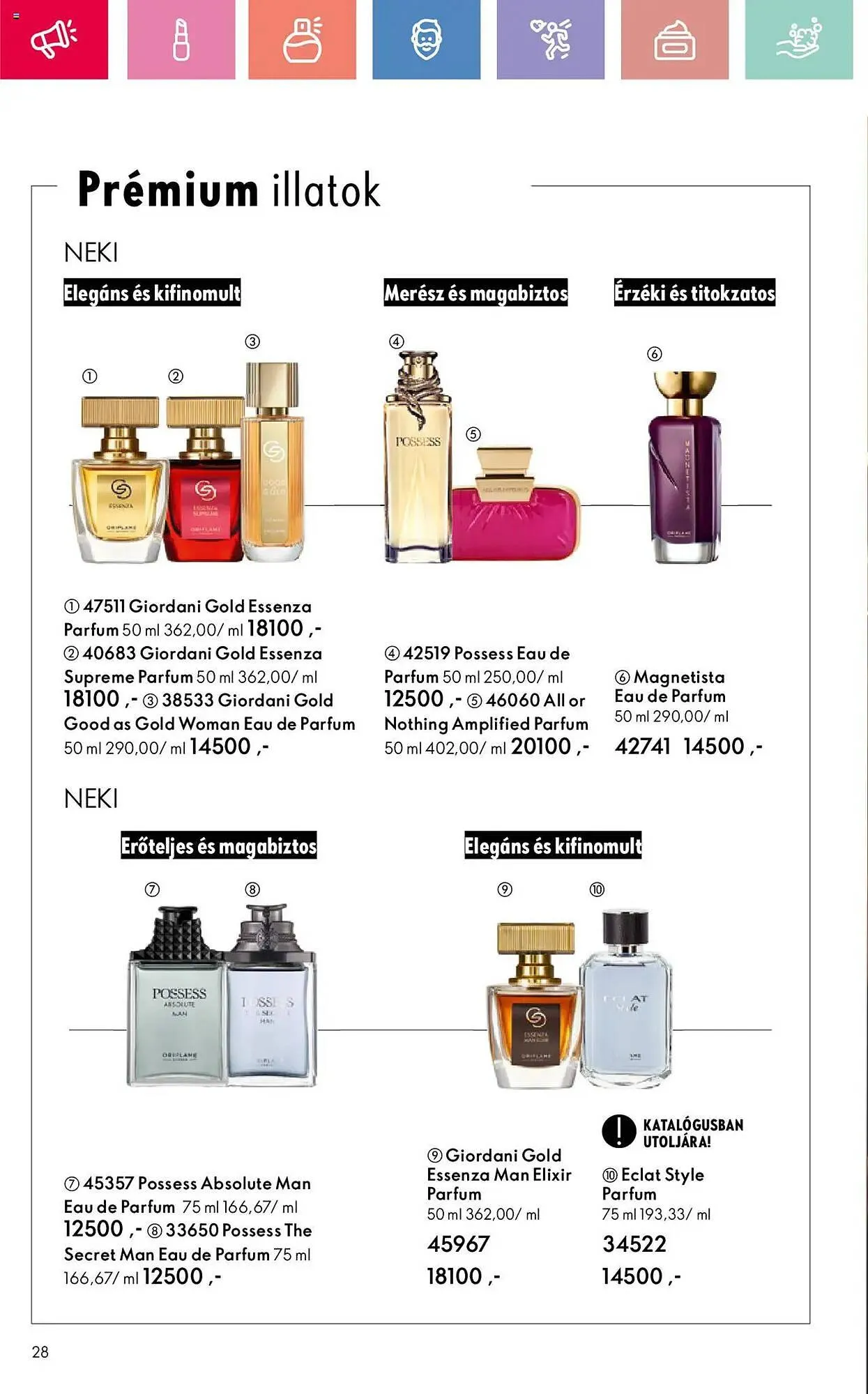 Katalógus Oriflame akciós újság augusztus 17.-tól szeptember 6.-ig 2025. - Oldal 28