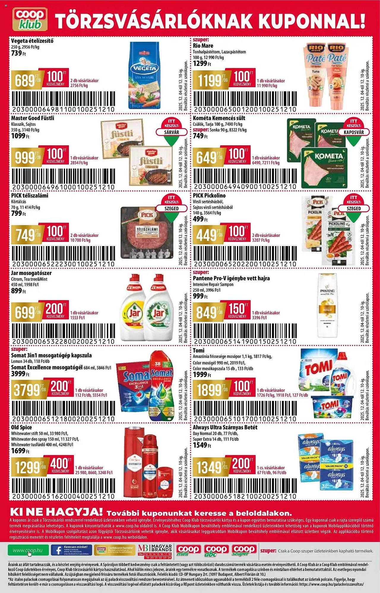 Katalógus Coop akciós újság december 4.-tól december 10.-ig 2025. - Oldal 12