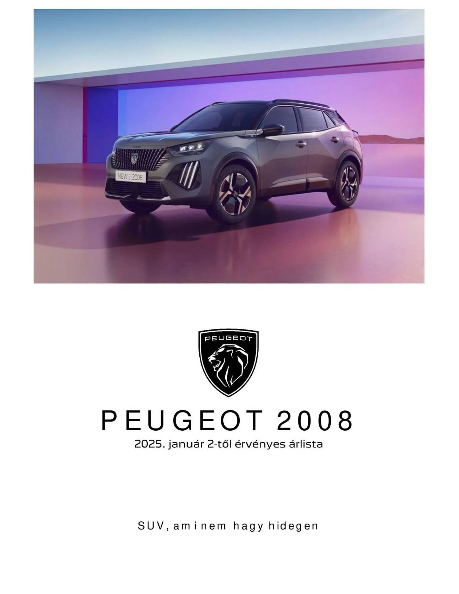 Katalógus Peugeot akciós újság március 12.-tól május 6.-ig 2025. - Oldal 1
