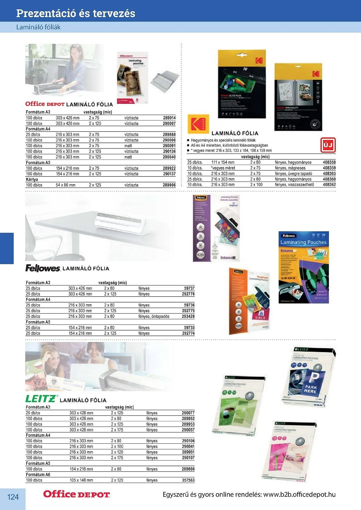 Katalógus Office Depot akciós újság május 9.-tól december 31.-ig 2026. - Oldal 124