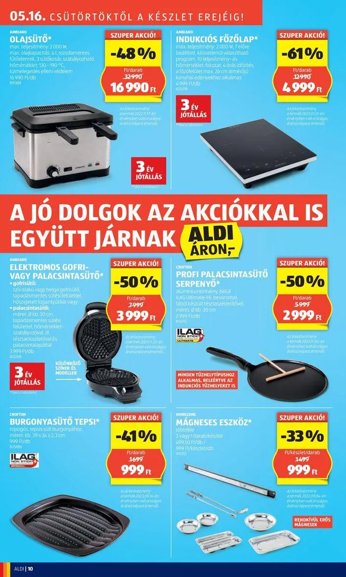 Katalógus Nyitás: Hajdúnánás, Kossuth utca 21. május 16.-tól május 20.-ig 2024. - Oldal 10