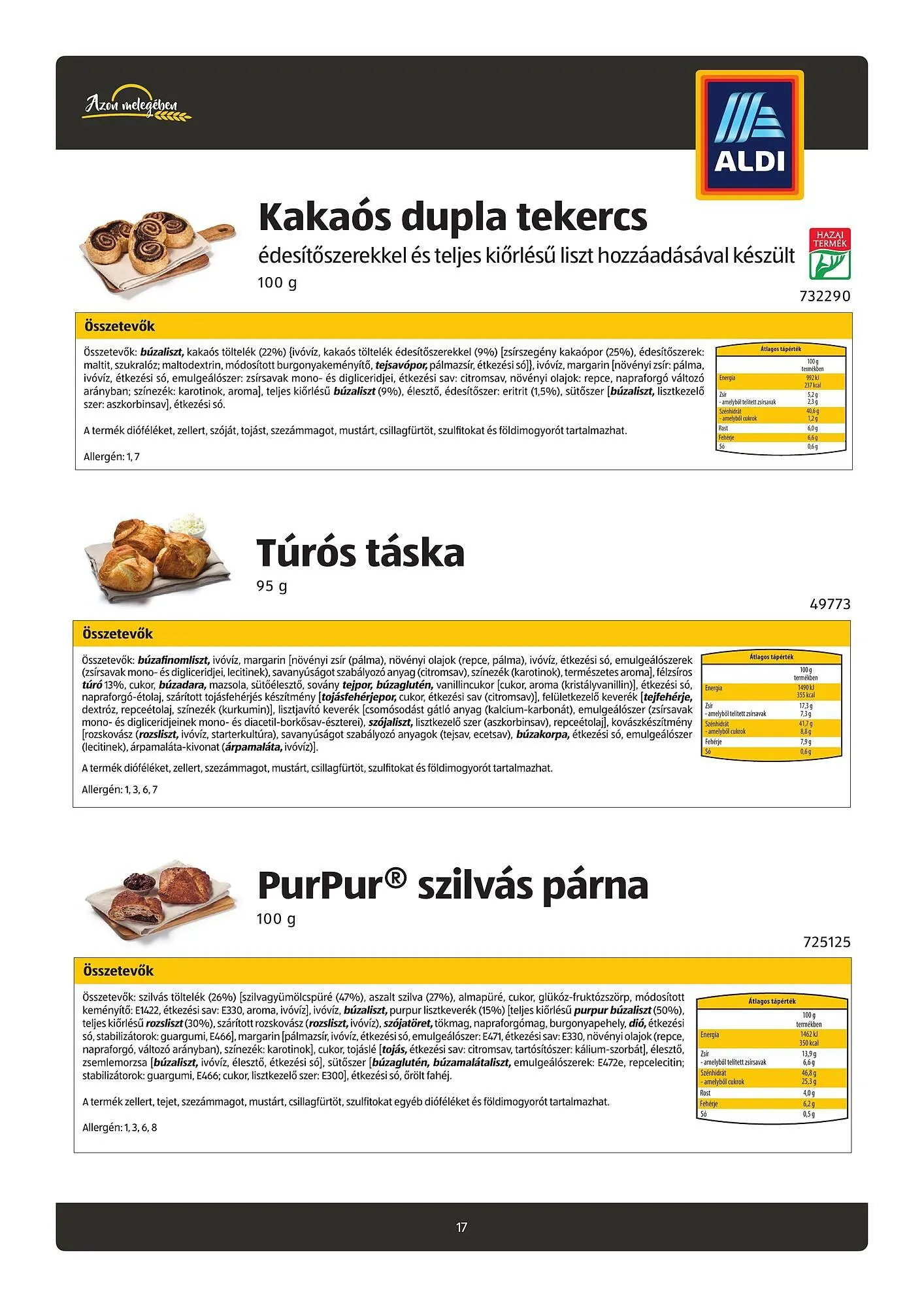 Katalógus ALDI akciós újság február 20.-tól március 26.-ig 2025. - Oldal 17