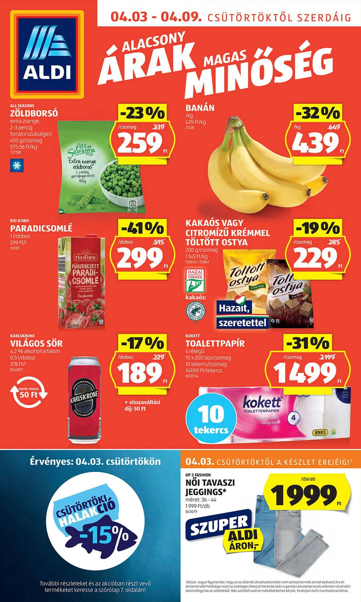 Katalógus ALDI akciós újság április 3.-tól április 9.-ig 2025. - Oldal 1