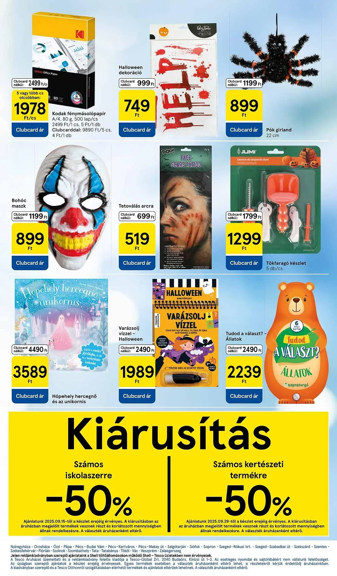 Katalógus Tesco akciós újság október 2.-tól október 8.-ig 2025. - Oldal 29