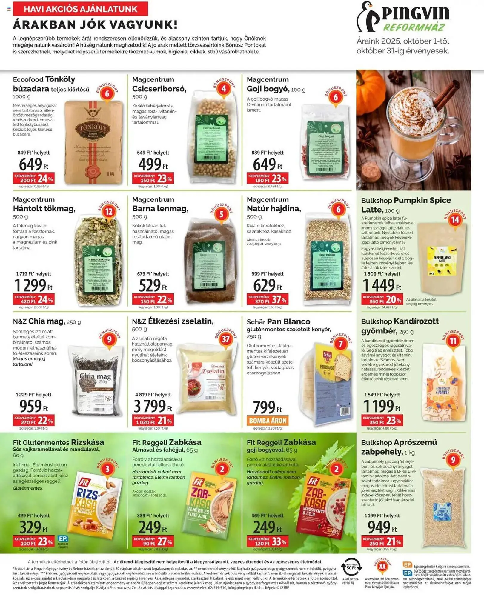 Katalógus Pingvin Patika akciós újság október 1.-tól október 31.-ig 2025. - Oldal 3