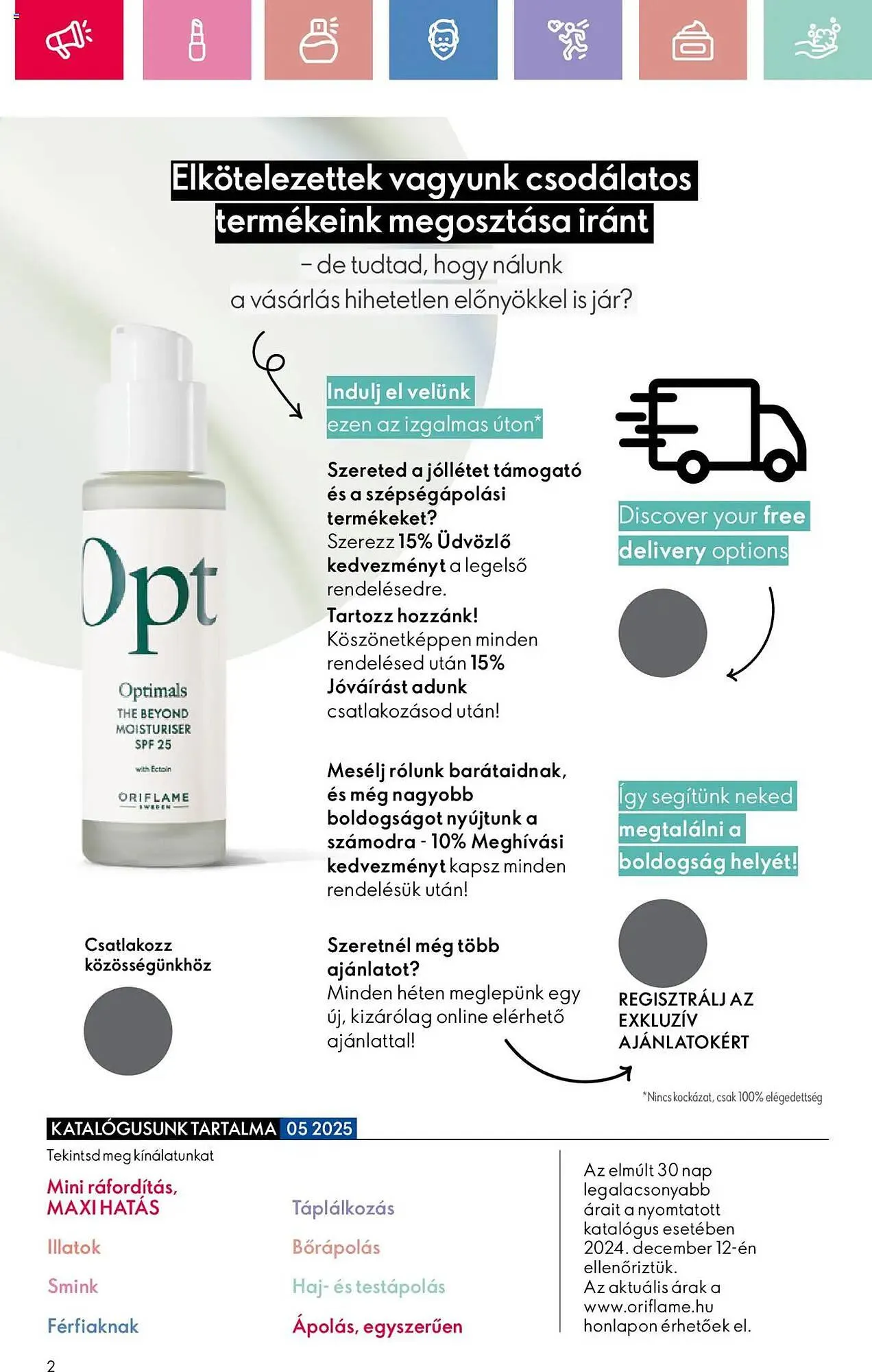 Katalógus Oriflame akciós újság március 23.-tól április 12.-ig 2025. - Oldal 2