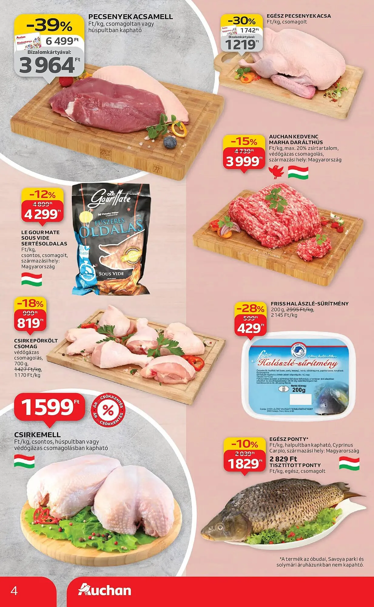 Katalógus Auchan akciós újság december 4.-tól december 10.-ig 2025. - Oldal 4