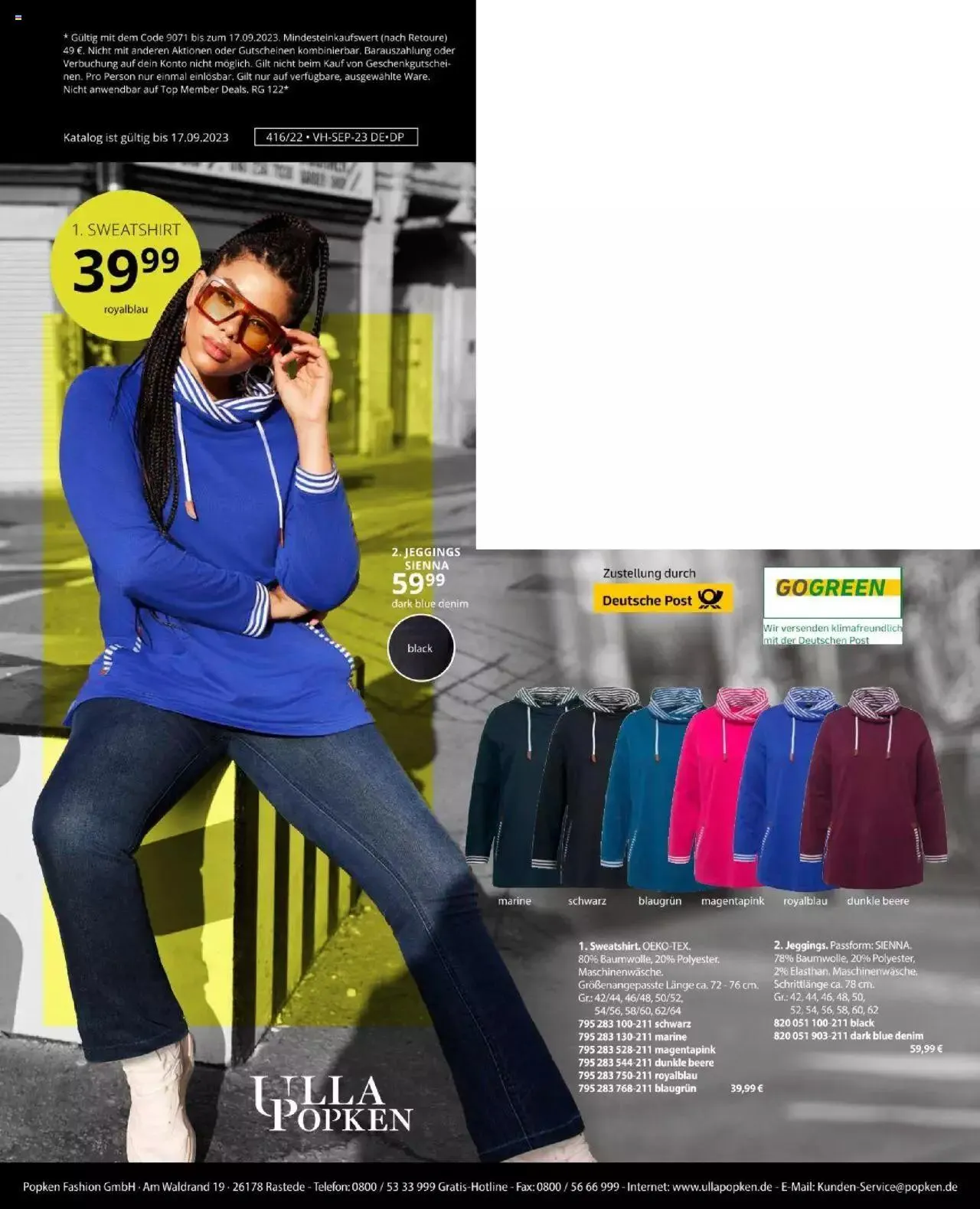 Katalógus Ulla Popken Akciós újság szeptember 1.-tól szeptember 30.-ig 2023. - Oldal 172