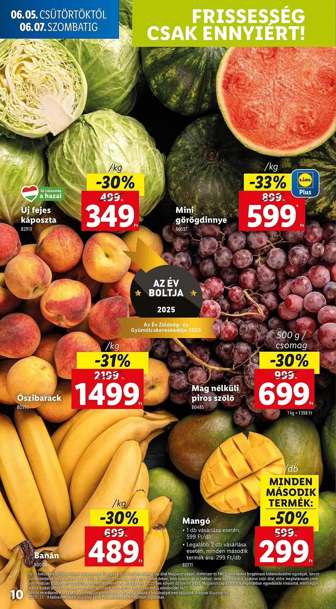 Katalógus Lidl akciós újság június 5.-tól június 11.-ig 2025. - Oldal 10