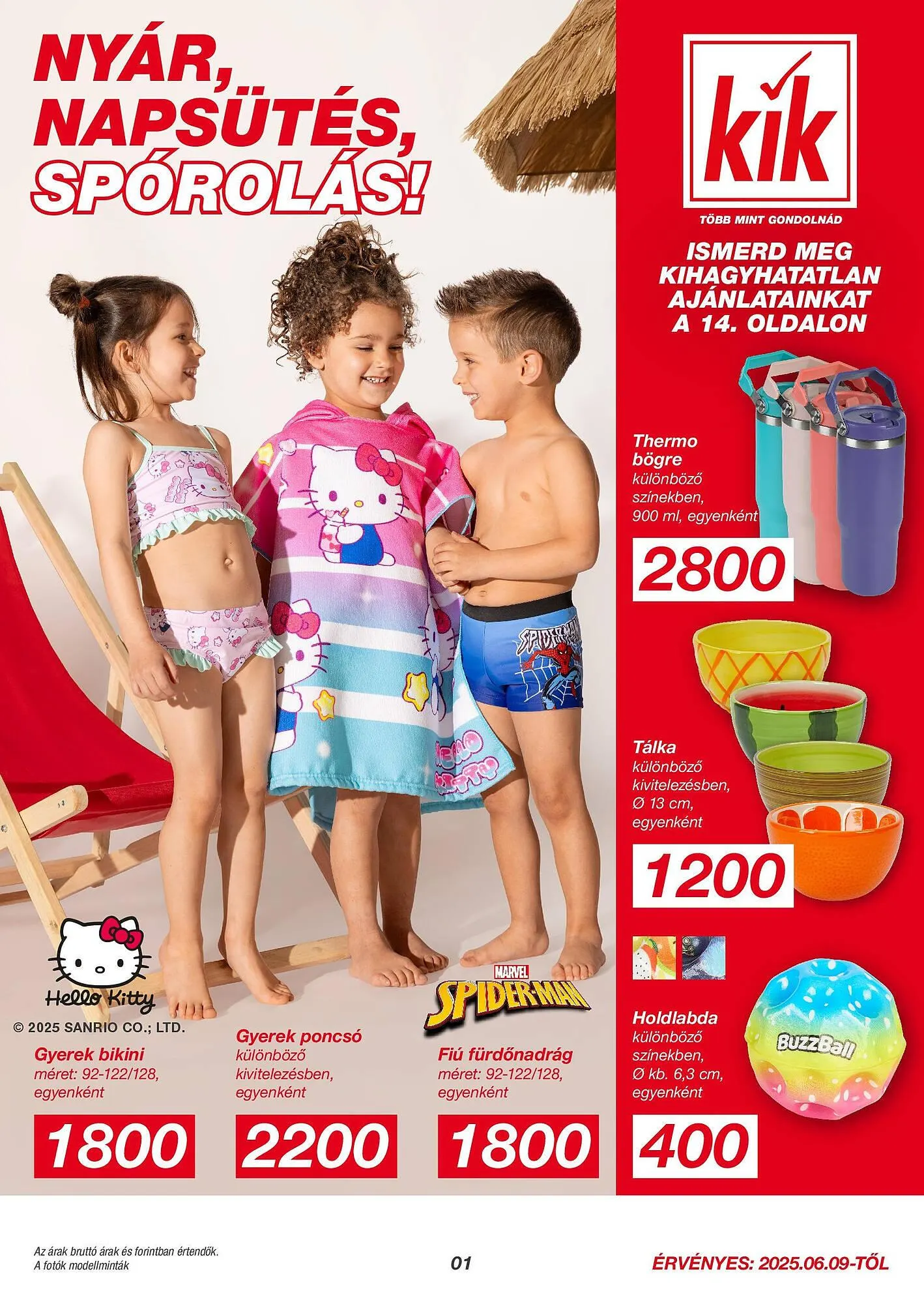 Kik akciós újság - 1