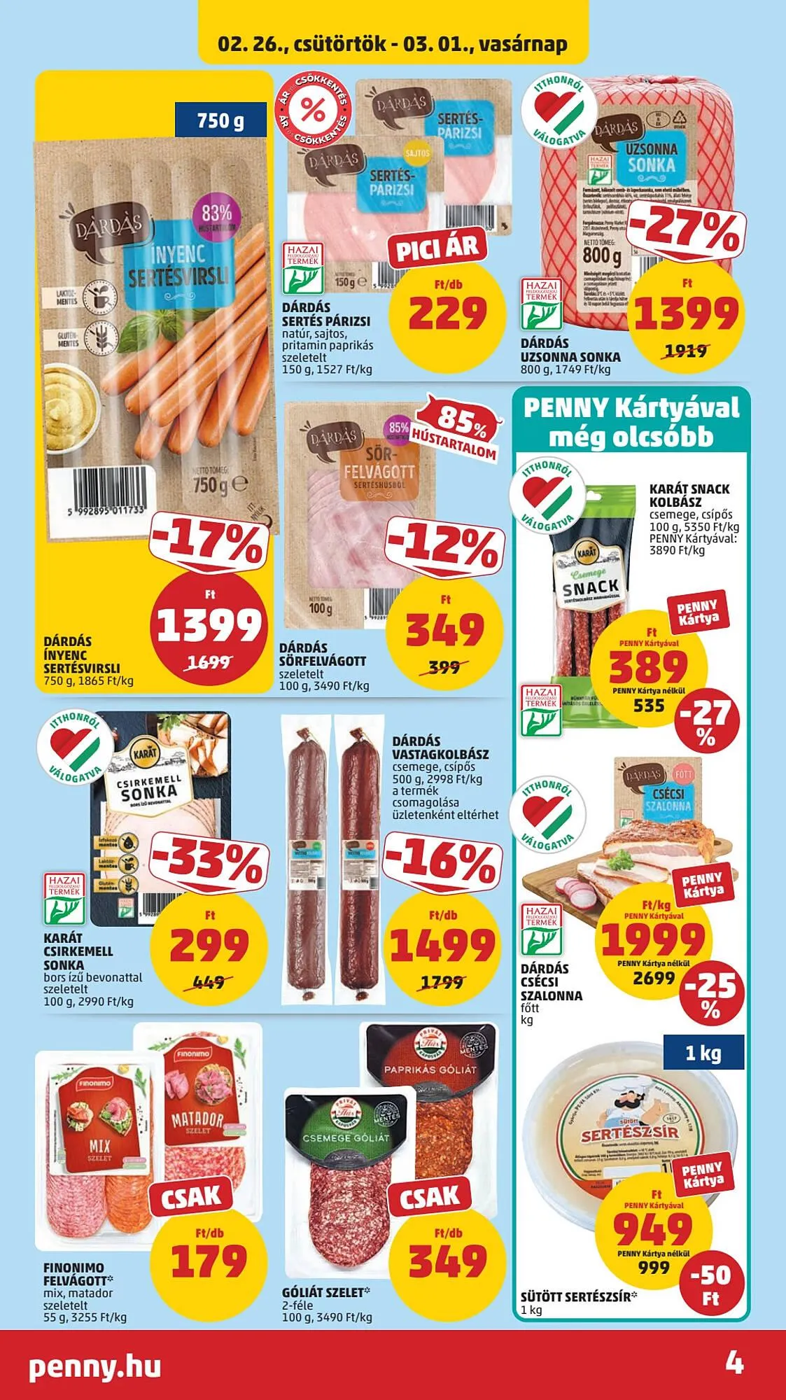 Katalógus PENNY akciós újság február 26.-tól március 4.-ig 2026. - Oldal 4