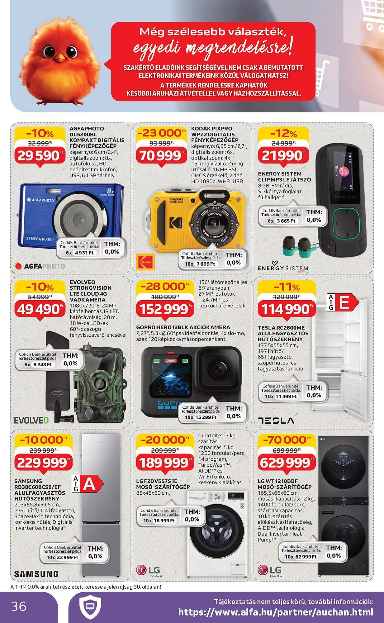 Katalógus Auchan akciós újság július 31.-tól augusztus 6.-ig 2025. - Oldal 36