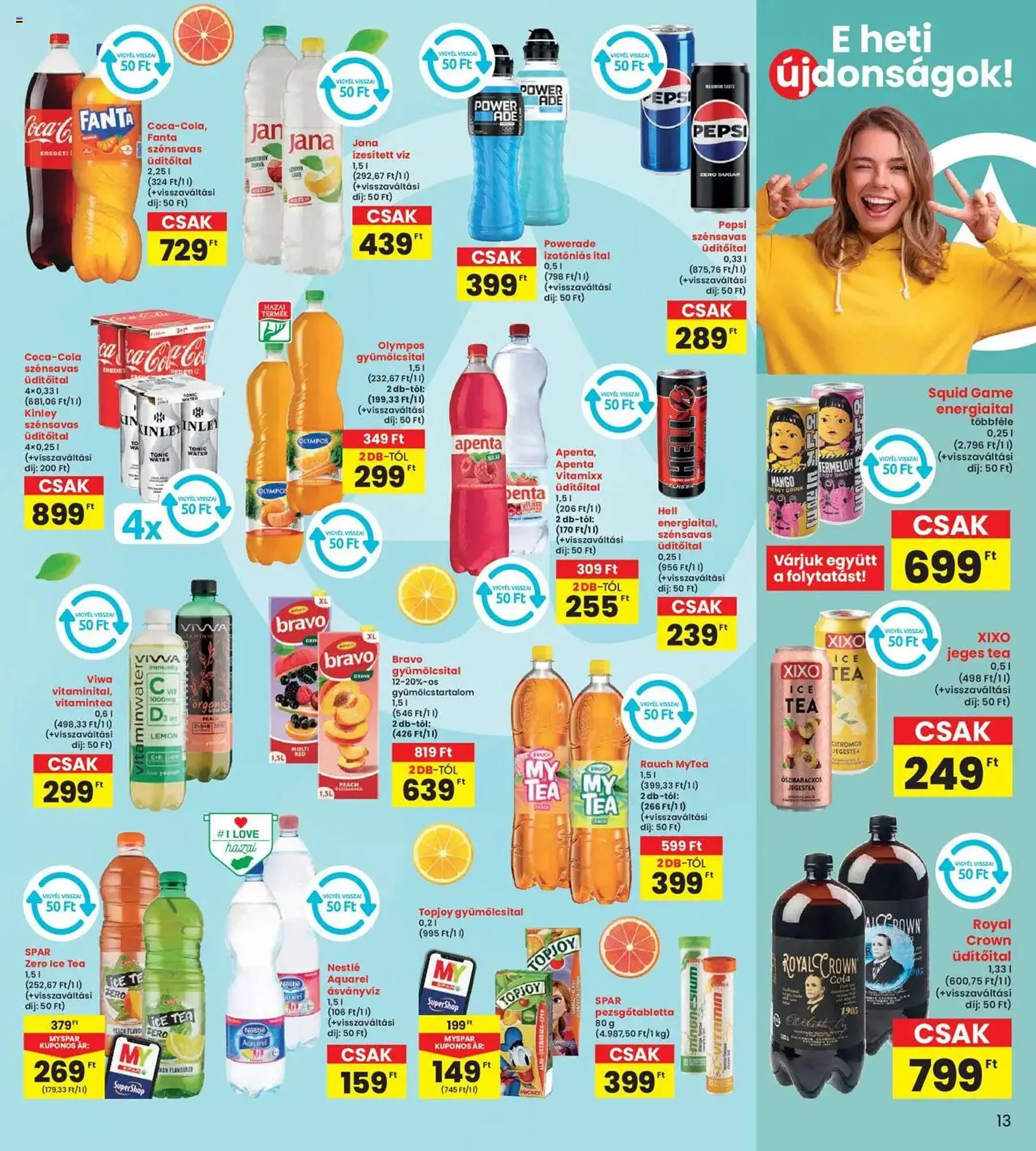 Katalógus Interspar akciós újság március 27.-tól április 2.-ig 2025. - Oldal 13