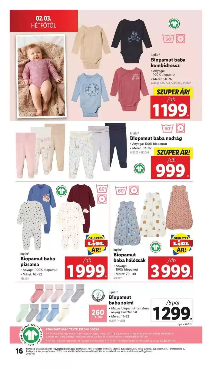 Katalógus Nonfood kínálatunk - 05. hét január 30.-tól február 5.-ig 2025. - Oldal 16