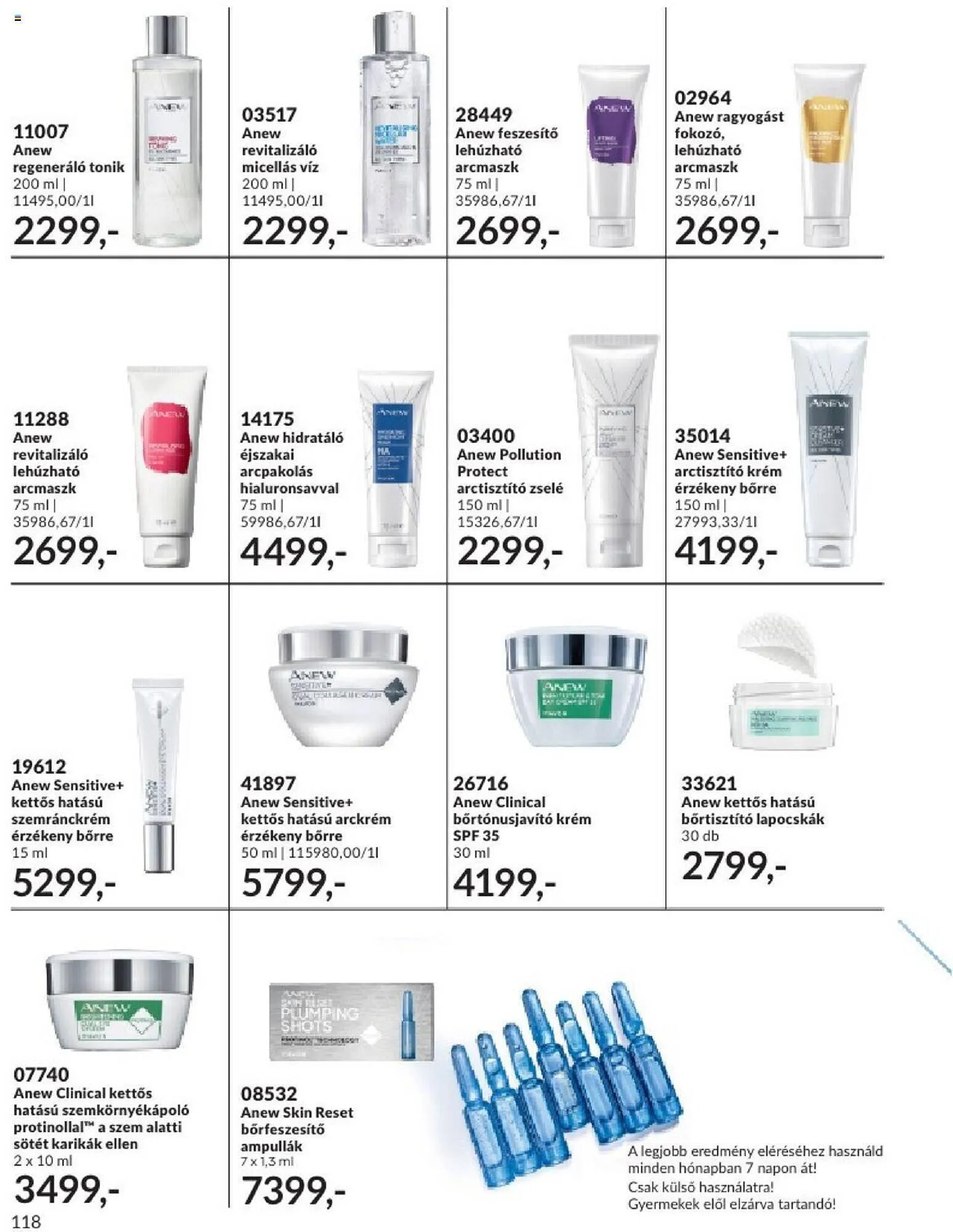 Katalógus AVON akciós újság augusztus 1.-tól augusztus 31.-ig 2023. - Oldal 122