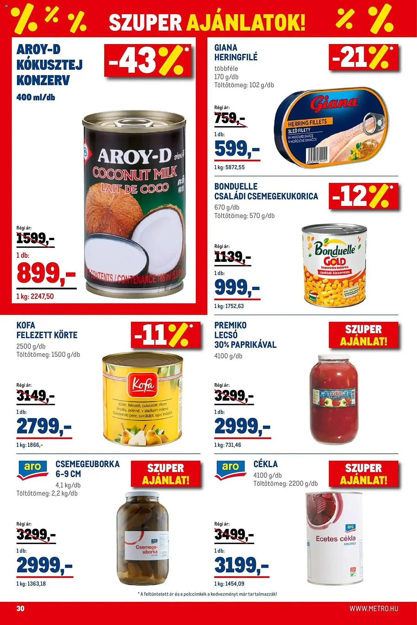 Katalógus Metro akciós újság február 1.-tól február 28.-ig 2026. - Oldal 30