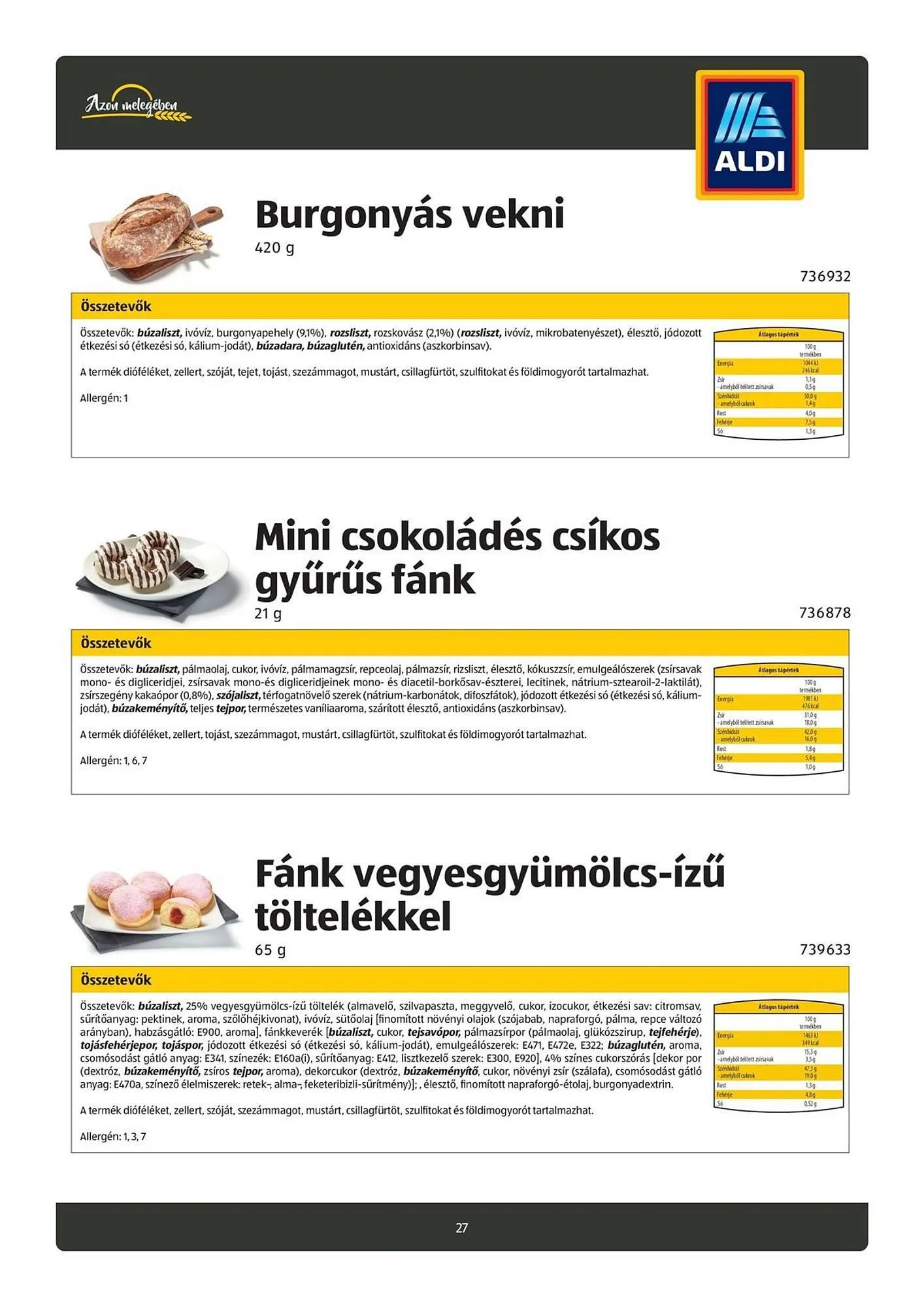 Katalógus ALDI akciós újság november 3.-tól május 12.-ig 2026. - Oldal 27