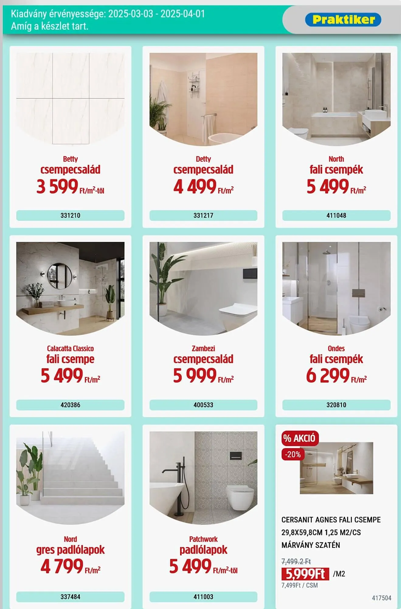 Katalógus Praktiker akciós újság március 3.-tól április 1.-ig 2025. - Oldal 5