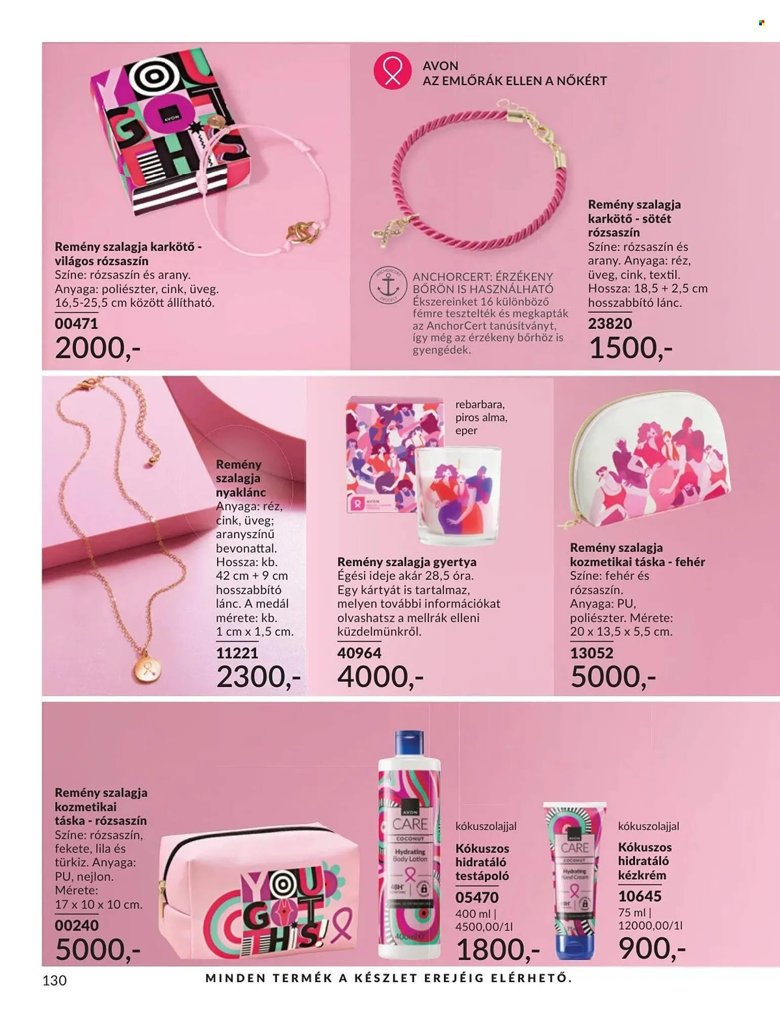 Katalógus AVON katalógus január 1.-tól január 31.-ig 2026. - Oldal 130