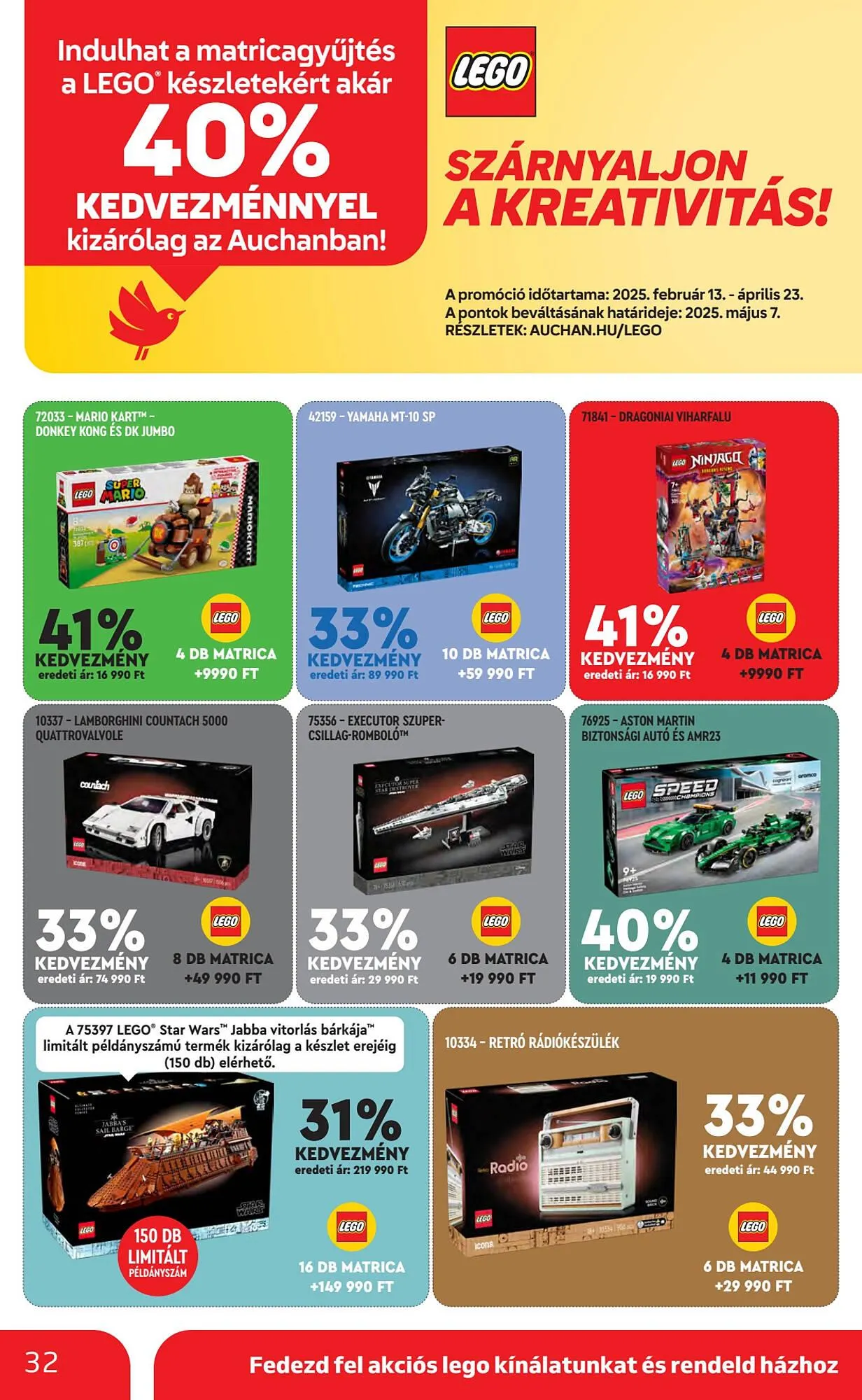 Katalógus Auchan akciós újság március 20.-tól március 26.-ig 2025. - Oldal 32