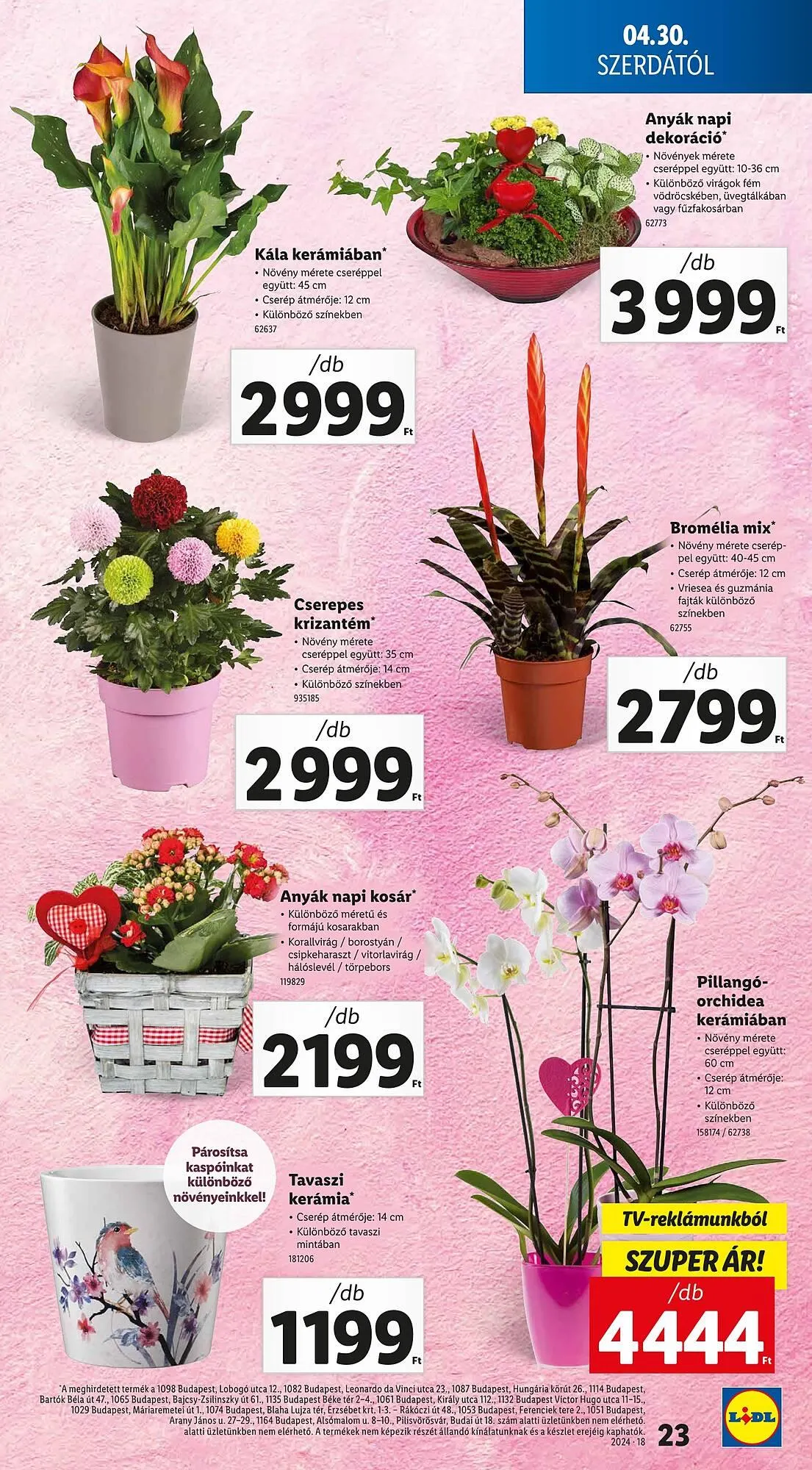 Katalógus Lidl akciós újság április 30.-tól május 4.-ig 2025. - Oldal 23