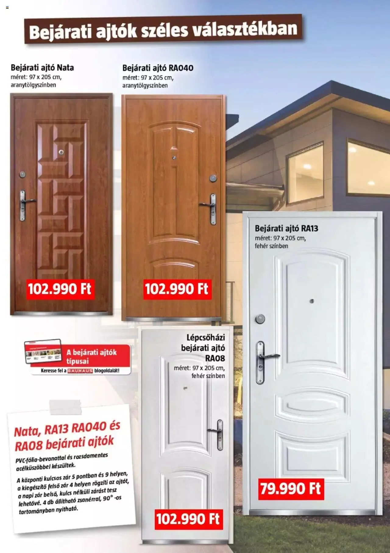 Katalógus Bauhaus - Ajtók és ablakok január 5.-tól december 31.-ig 2023. - Oldal 24