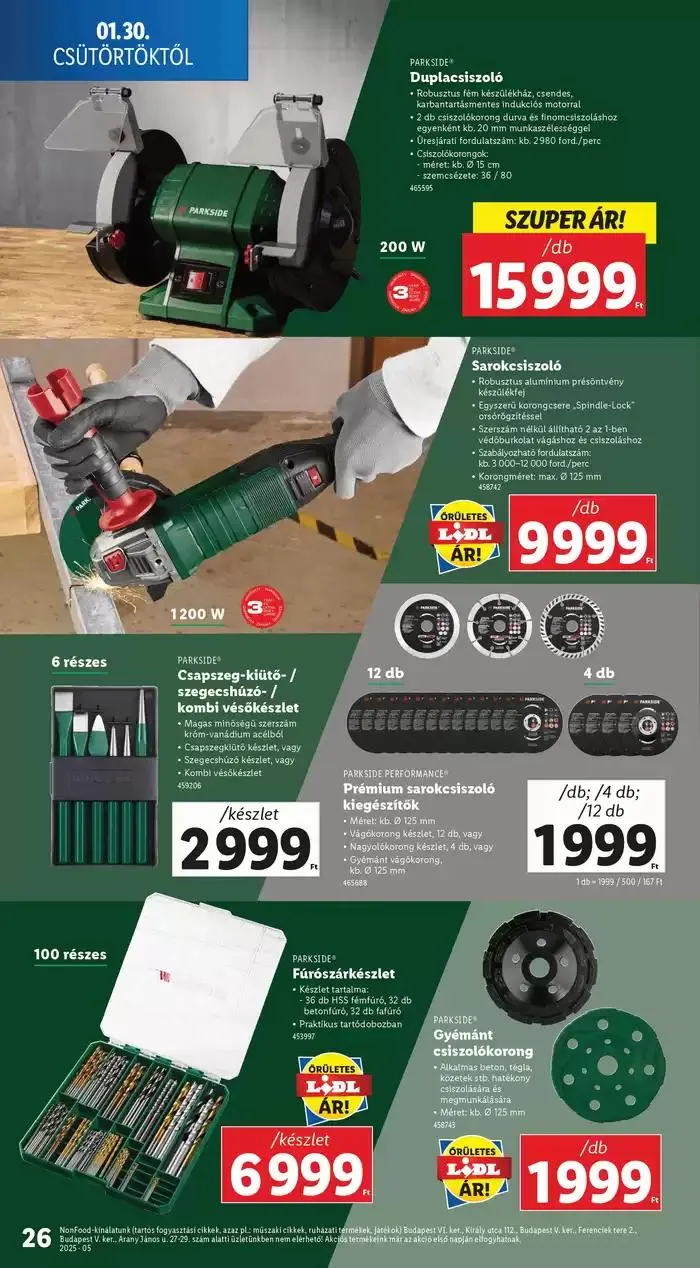 Katalógus Akciós újság – 05. hét január 30.-tól február 5.-ig 2025. - Oldal 26