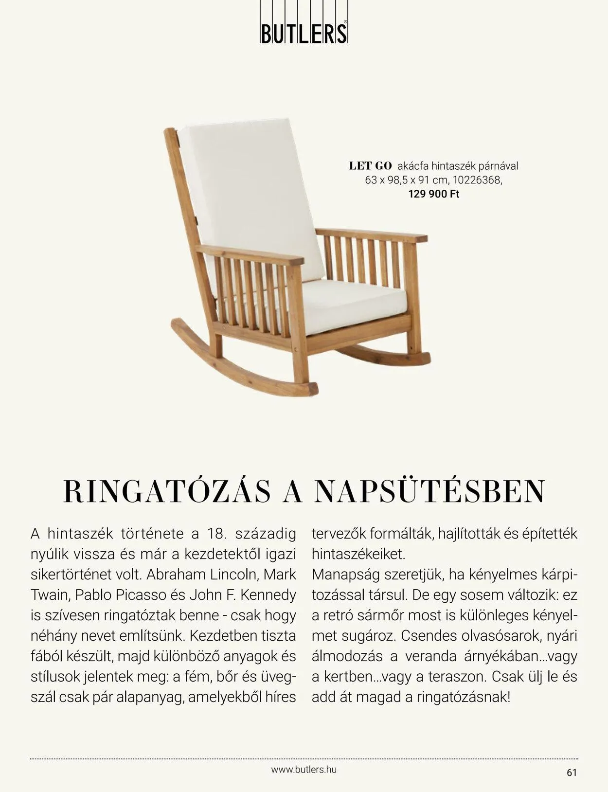 Katalógus Butlers március 14.-tól december 31.-ig 2023. - Oldal 61