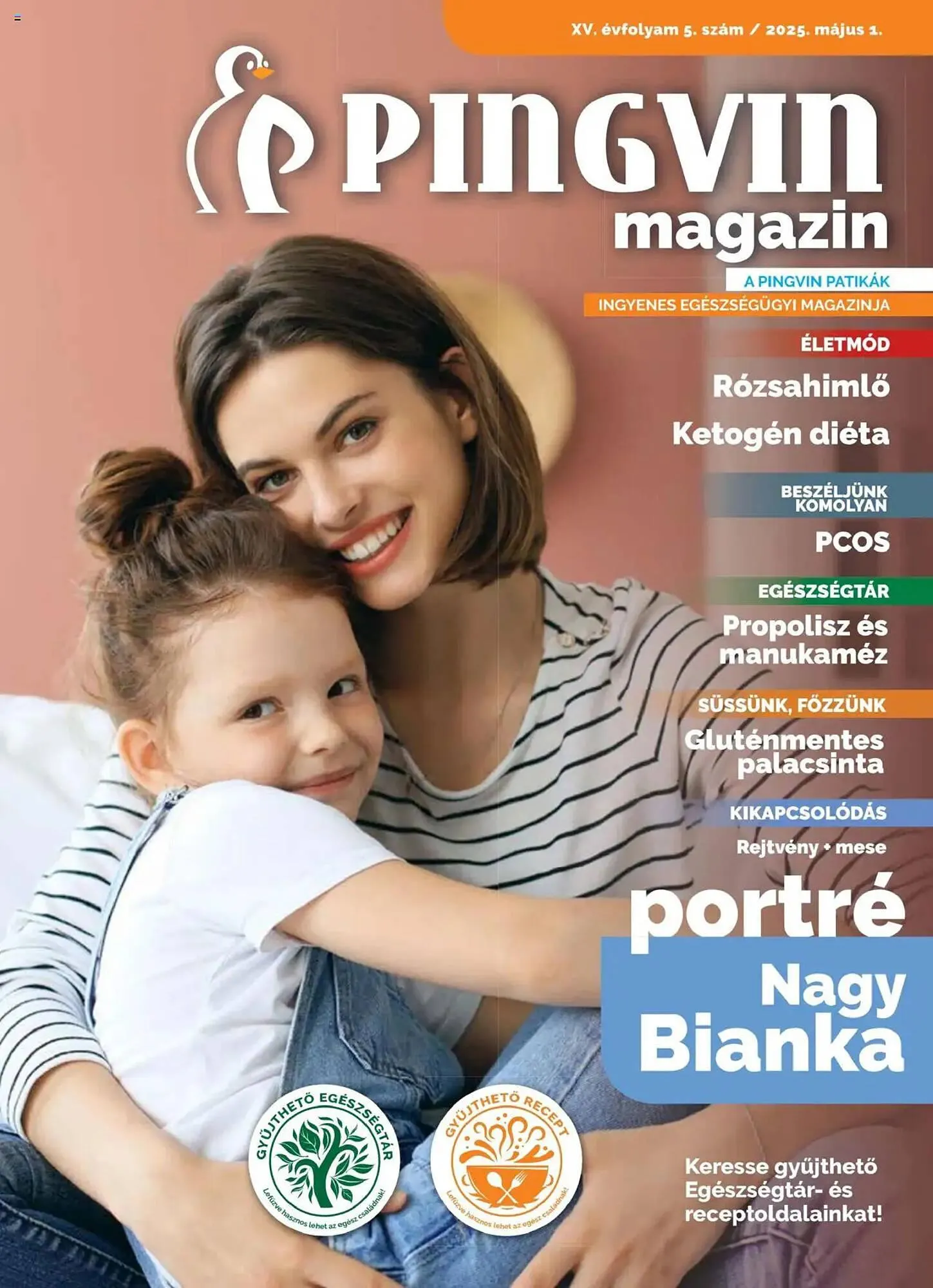 Katalógus Pingvin Patika akciós újság május 1.-tól május 31.-ig 2025. - Oldal 1