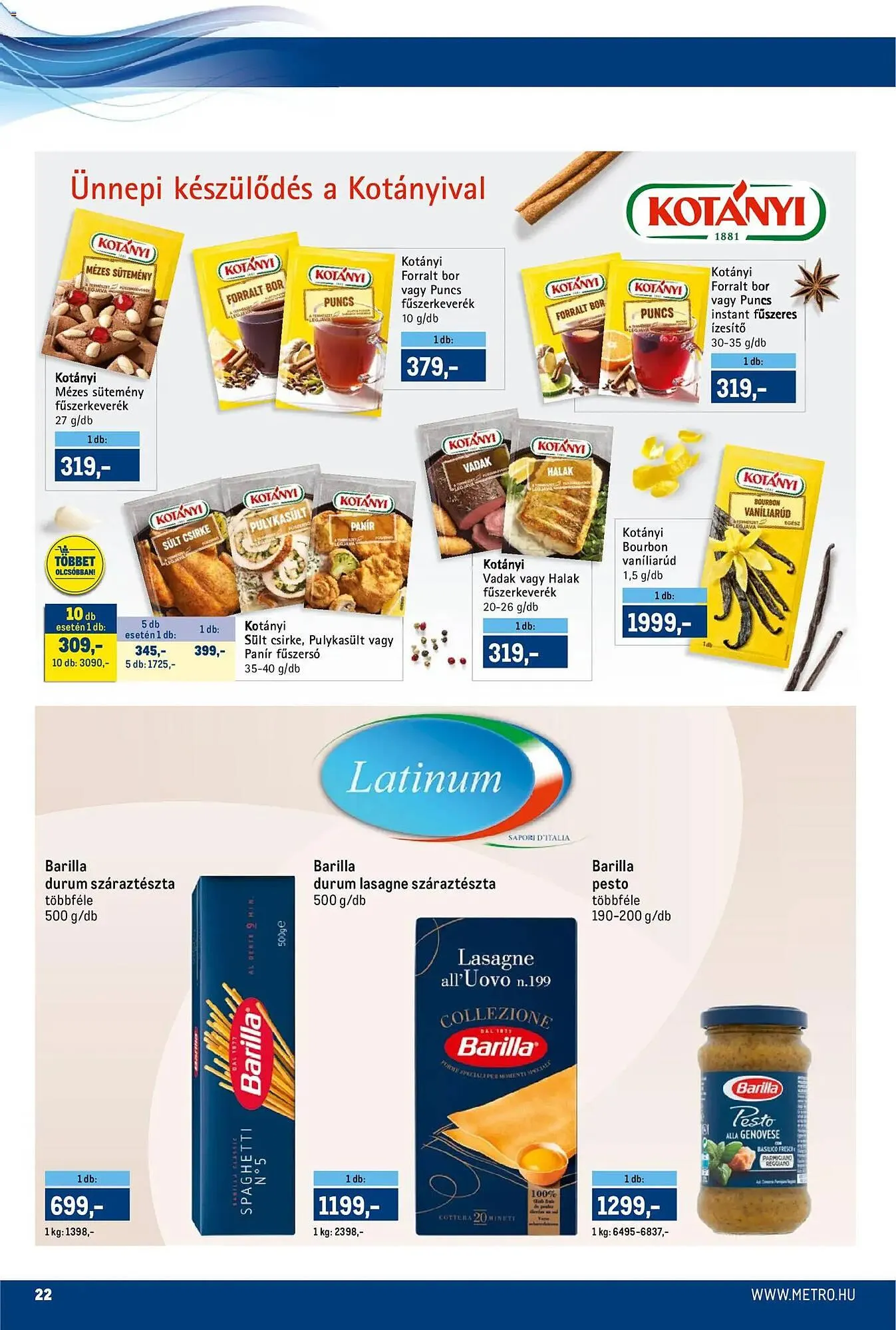 Katalógus Metro akciós újság december 1.-tól december 14.-ig 2025. - Oldal 22