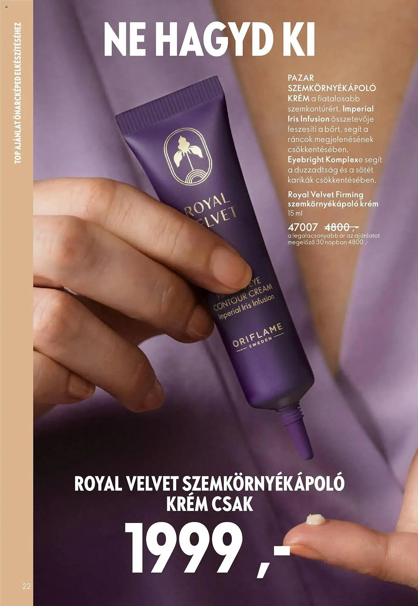 Katalógus Oriflame katalógus október 22.-tól november 11.-ig 2025. - Oldal 22