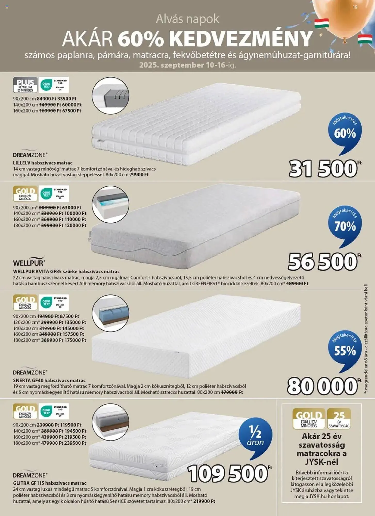Katalógus JYSK akciós újság szeptember 10.-tól október 14.-ig 2025. - Oldal 19